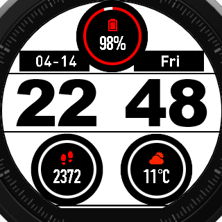 华米跃我Amazfit Pace, Stratos手表表盘