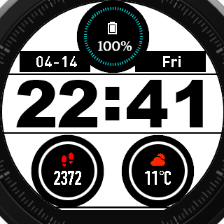 华米跃我Amazfit Pace, Stratos手表表盘