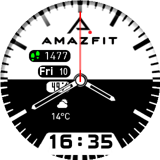 华米跃我Amazfit Pace手表表盘