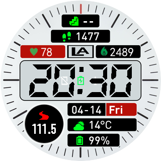 华米跃我Amazfit Pace, Stratos, Stratos 3手表表盘