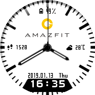 华米跃我Amazfit Pace手表表盘