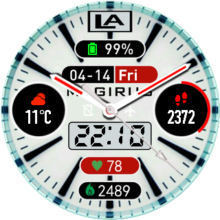 华米跃我Amazfit Pace, Stratos, Stratos 3手表表盘