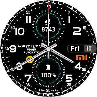 华米跃我Amazfit Pace, Stratos手表表盘