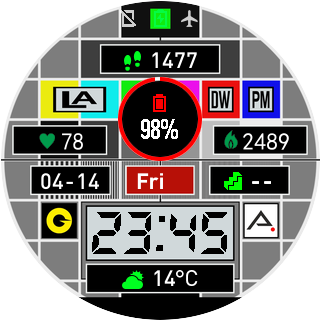 华米跃我Amazfit Pace, Stratos, Stratos 3手表表盘