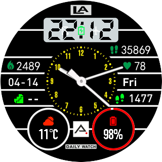 华米跃我Amazfit Pace, Stratos, Stratos 3手表表盘