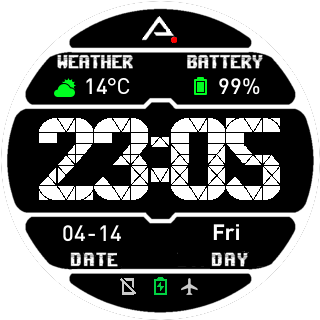 华米跃我Amazfit Pace, Stratos手表表盘