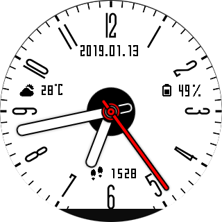 华米跃我Amazfit Pace, Stratos, Stratos 3手表表盘