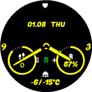华米跃我Amazfit Pace, Stratos, Stratos 3手表表盘