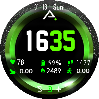 华米跃我Amazfit Pace, Stratos手表表盘
