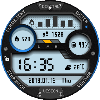 华米跃我Amazfit Pace, Stratos, Stratos 3手表表盘