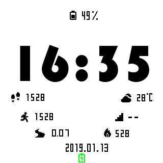 华米跃我Amazfit Pace, Stratos, Stratos 3手表表盘