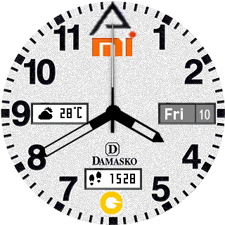 华米跃我Amazfit Pace, Stratos手表表盘