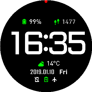 华米跃我Amazfit Pace, Stratos, Stratos 3手表表盘