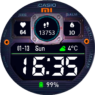 华米跃我Amazfit Pace, Stratos手表表盘