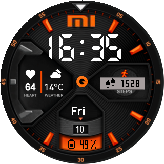 华米跃我Amazfit Pace, Stratos手表表盘