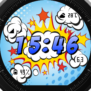 华米跃我Amazfit Pace, Stratos, Stratos 3手表表盘