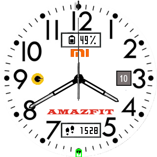 华米跃我Amazfit Pace, Stratos手表表盘