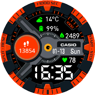 华米跃我Amazfit Pace, Stratos手表表盘