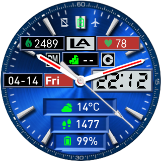 华米跃我Amazfit Pace, Stratos, Stratos 3手表表盘