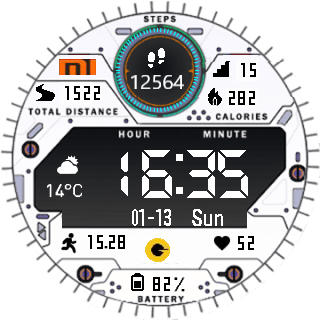 华米跃我Amazfit Pace, Stratos手表表盘
