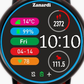 华米跃我Amazfit Pace, Stratos手表表盘