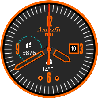 华米跃我Amazfit Pace, Stratos手表表盘