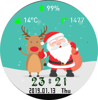 华米跃我Amazfit Pace, Stratos手表表盘