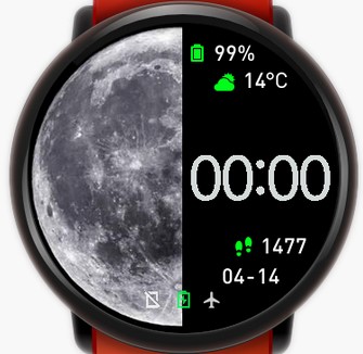华米跃我Amazfit Pace, Stratos手表表盘