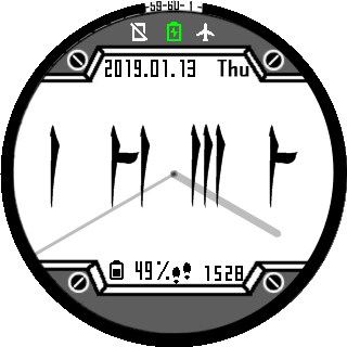 华米跃我Amazfit Pace, Stratos手表表盘