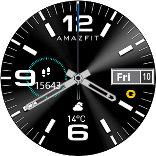 华米跃我Amazfit Pace, Stratos手表表盘