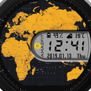 华米跃我Amazfit Pace, Stratos手表表盘