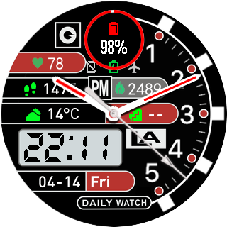 华米跃我Amazfit Pace, Stratos手表表盘
