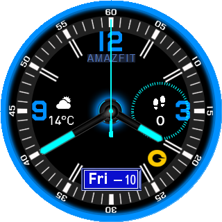 华米跃我Amazfit Pace, Stratos手表表盘