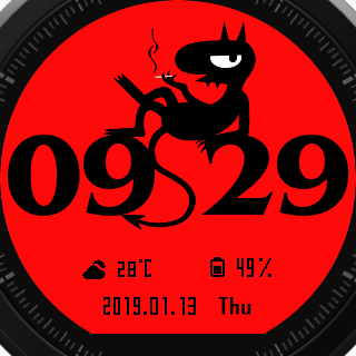 华米跃我Amazfit Pace, Stratos手表表盘