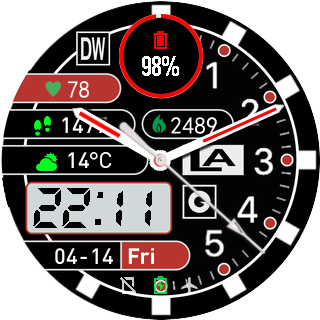 华米跃我Amazfit Pace, Stratos手表表盘