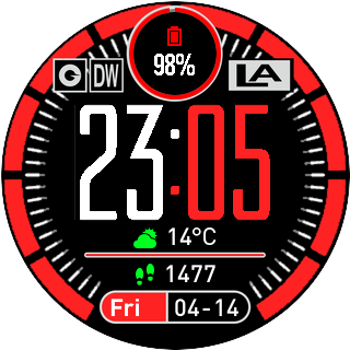 华米跃我Amazfit Pace, Stratos手表表盘