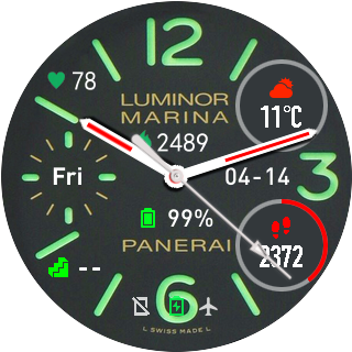 华米跃我Amazfit Pace, Stratos手表表盘