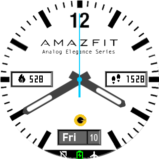 华米跃我Amazfit Pace, Stratos手表表盘