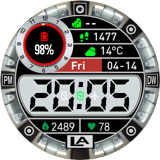 华米跃我Amazfit Pace, Stratos手表表盘