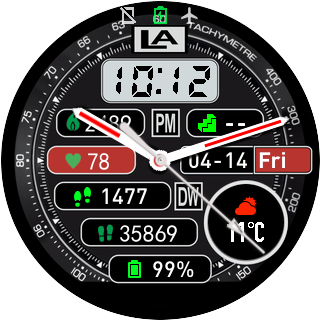 华米跃我Amazfit Pace, Stratos手表表盘