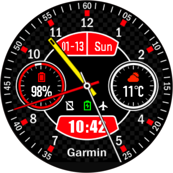 华米跃我Amazfit Pace, Stratos手表表盘