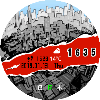 华米跃我Amazfit Pace, Stratos手表表盘