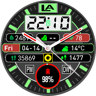 华米跃我Amazfit Pace, Stratos手表表盘