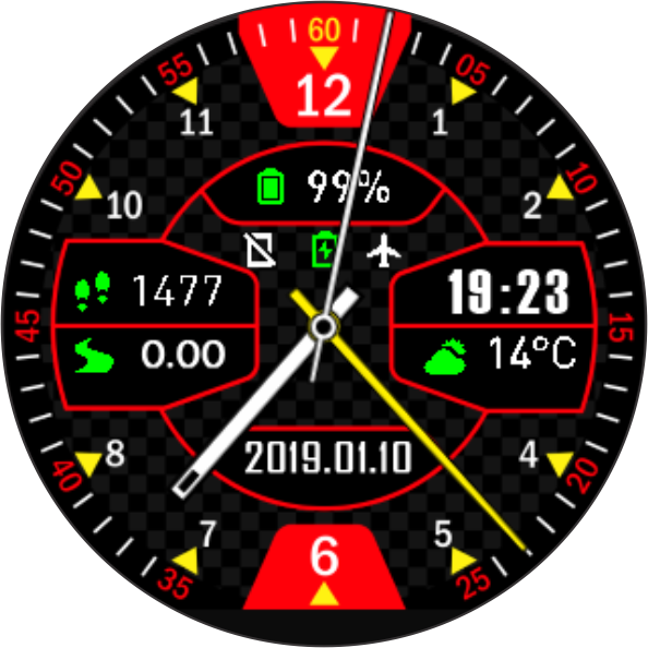 华米跃我Amazfit Pace, Stratos手表表盘