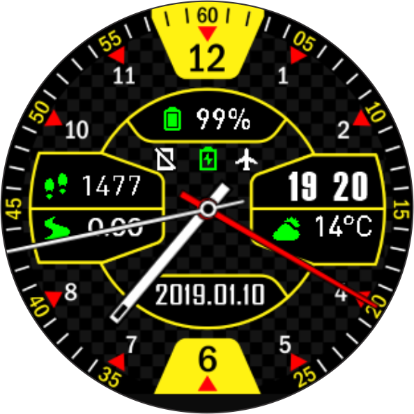 华米跃我Amazfit Pace, Stratos手表表盘