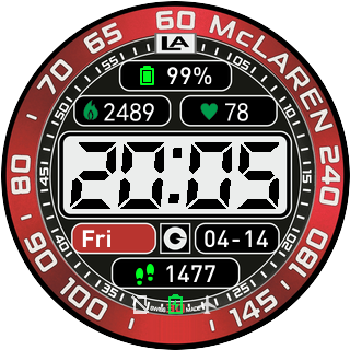 华米跃我Amazfit Pace, Stratos手表表盘