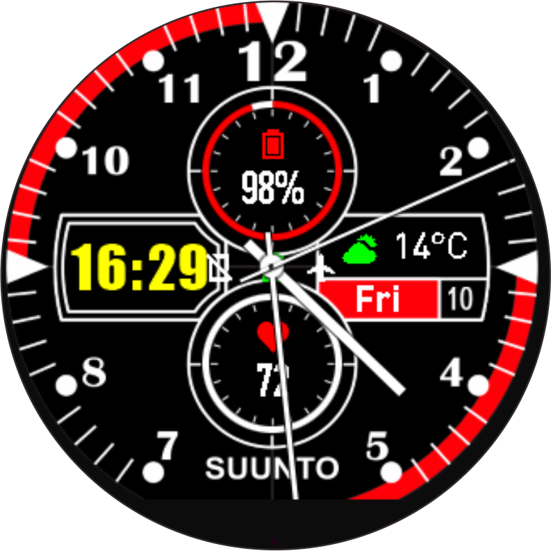 华米跃我Amazfit Pace, Stratos手表表盘