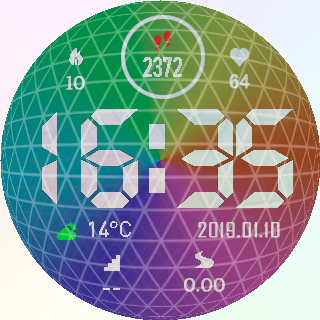 华米跃我Amazfit Pace, Stratos手表表盘