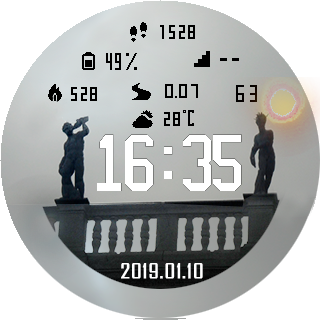 华米跃我Amazfit Pace, Stratos手表表盘