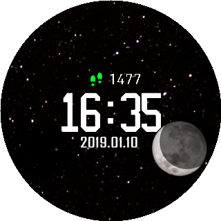 华米跃我Amazfit Pace, Stratos手表表盘